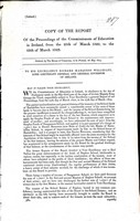  - ( Ireland) Copy of the Report of the Proceedings of Education in Ireland from the 25th march 1822 to 25th march 1823 -  - KEX0309959