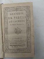 Madame Riccoboni - Recueil De Piéces Detachées -  - KHS0008833
