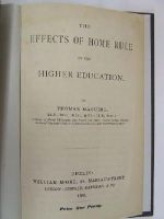 Thomas Maguire - The effects of home rule on the higher education -  - KHS0037290