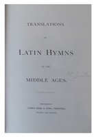  - Translations of Latin Hymns of The Middle Ages -  - KHS0079360