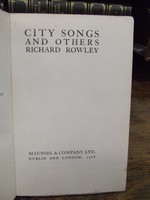 Richard Rowley - City Songs And Others -  - KHS1003876