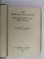 Edward E Lysaght - Sir Horace Plunkett and His Place in the Irish Nation -  - KHS1017605