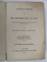 Rev. Patrick F. Kavanagh. - A Popular History of the Insurrection of 1798: Derived from every Available Written Record and Reliable Tradition. -  - KLN0000079