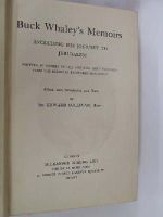 Edited By Edward Sullivan Buck Whaley - Buck Whaley's Memoirs including His Journey to Jerusalem Written by Himself in 1705 and now First Published From the Recently Recovered Manuscript - edited with introduction and notes by Sir Edward Sullivan -  - KLN0000095