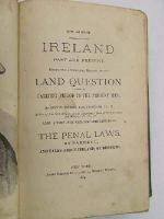 David Power Conyngham - Ireland Past and Present: Embracing a Complete History of the Land Question From the Earliest Period to the Present Time......Also, a Very Full and Complete History of The Penal Law, by Parnell, and Talks About Ireland, by Redpath. -  - KLN0000145