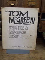  - Tom McGreevy Sent me a Fabulous Letter -  - KOC0003513
