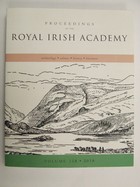 Kelly, James & Ó Carragáin, Tomás - Proceedings of the Royal Irish Academy Volume 118, 2018 -  - KRA0005639