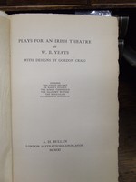 W.b Yeats - Plays for an Irish Theatre -  - KTK0000557