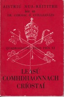 An Papa Pius Xi. Cormac Ó Cuilleanáin A D'Aistrigh - Leasú Comhdhaonnach Críostaí. Quadragesimo Anno. -  - KTK0098848